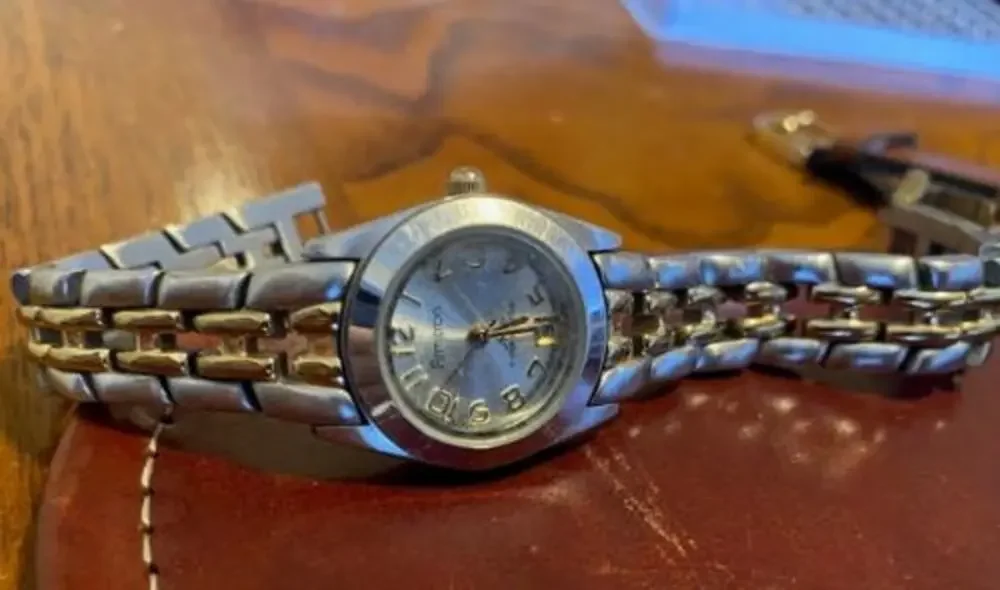 Women's 24mm Two Tone Armitron Now Watch, Water Resistant